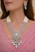 Shwet Noor CZ Bridal Mala