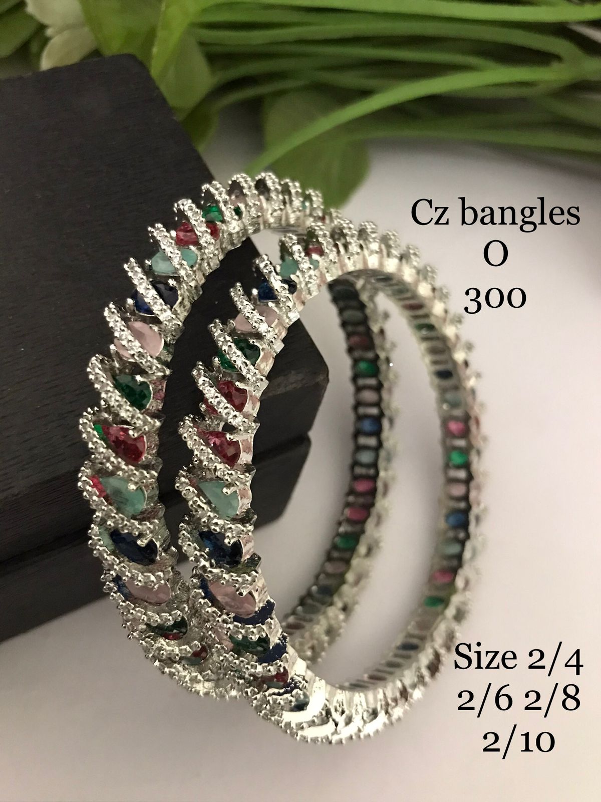 Royal Kundan Monalisa Bracelet – AAA CZ Finish