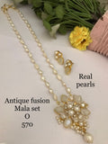 Pearl Aura – Antique Fusion Freshwater Pearl Mala Set