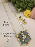 Pearl Aura – Antique Fusion Freshwater Pearl Mala Set