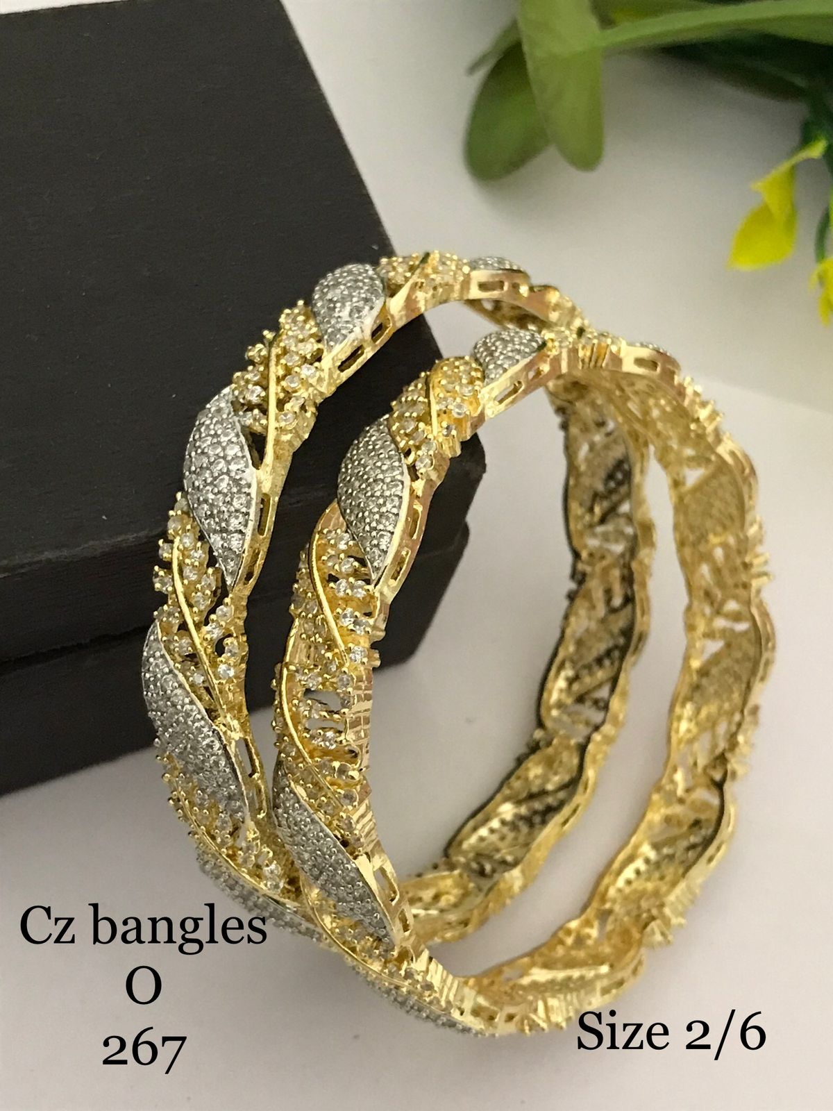 Royal Kundan Monalisa Bracelet – AAA CZ Finish