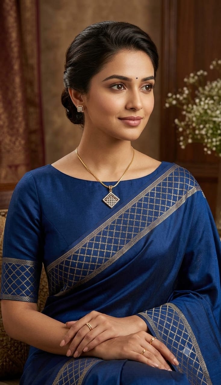 Radiant Square Diamond-Pave Gold Pendant & Earring Set