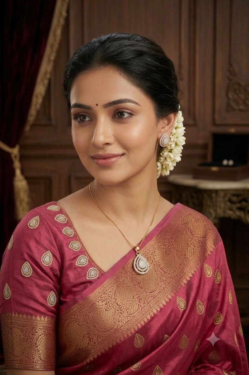 Exquisite Double-Teardrop Pave Diamond Pendant Set with Matching Earrings