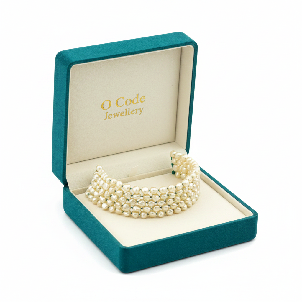Beautiful Premium Quality Shell Pearl Choker — Available in 4 Colours